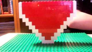 How to build a lego heart