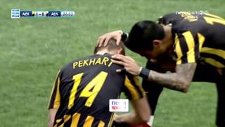 Tomas Pekhart- AEK Athens - Goals video 2016-17