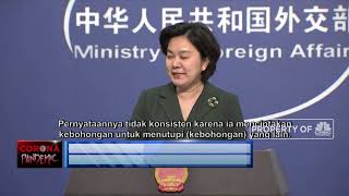 Berantem Ngga Ada Habisnya. AS-China Saling Serang Soal Corona