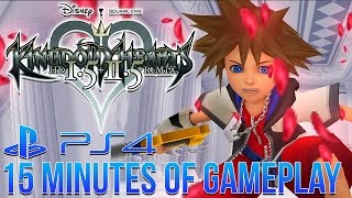 15 Minutes of Kingdom Hearts Re:Chain of Memories Gameplay PS4 (60FPS 1080p)