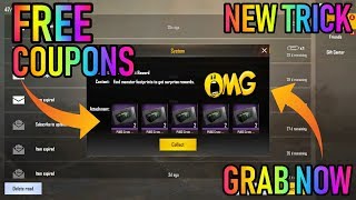 New Trick To Get Free Crate Coupons 100% Working | Latest Trick Crate Coupons in Pubg Mobile