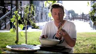Jamie Oliver in Venice Italy.