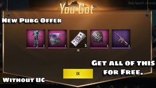 Free Legendary Items | New Pubg Offer | Free Vpn Trick | G1 Gaming