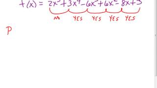 4-4 Descartes Rule of Signs