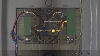 circuit puzzle solution Leon B resident evil 2 remake (10 moves)