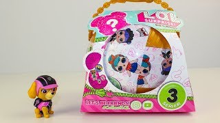 #LOL Surprise Biggest Большой шар ЛОЛ и Щенячий патруль Видео для детей про Сюрпризы и Игрушки