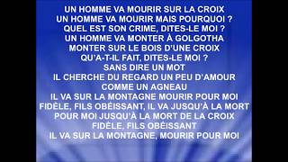 UN HOMME SUR LA CROIX - Rachel Blondeau