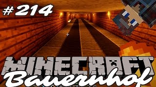 Minecraft Bauernhof Gameplay German #214 - im U-Bahn Tunnel - Let's Play MC Staffel 03