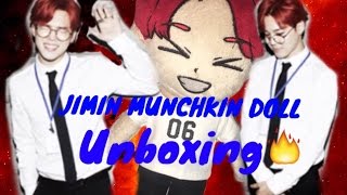 Jimin Munchkin Doll Unboxing/Review!!! (kpop merch)
