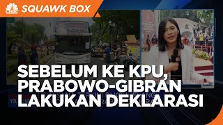 Deklarasi Prabowo-Gibran Sebelum Daftar ke KPU