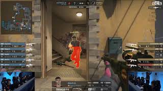 ASTRALIS vs Furia - device triple kill hold. (Inferno)