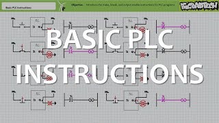 Basic PLC Instructions (Full Lecture)