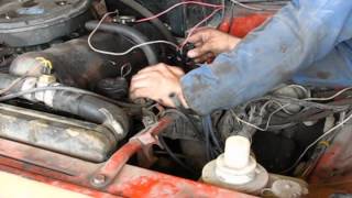 Как замерить компрессию в цилиндрах двигателя одному/How to measure the engine compression alone