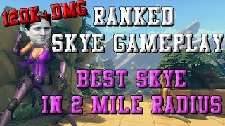 Paladins Ranked Gameplay - Skye | Best Skye In 2 Mile Radius!