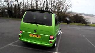 vw transporter t4 viper green www.totallyt4.co.uk