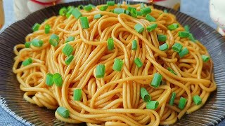 【小穎美食】麵條這樣做太好吃了，一周吃7次都不膩，幾分鐘就出鍋，太香了