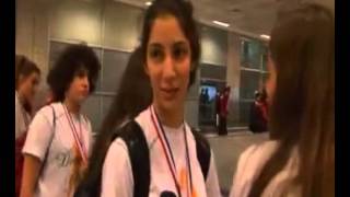Basketbolda Şampiyon Liseli Kızlar Yurda Coşkuyla Döndü