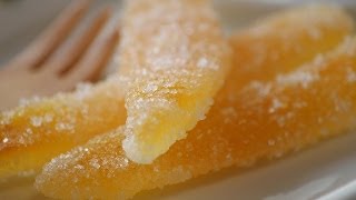 夏みかんピールの作り方（レシピ） - How to make Candied Natsumikan Peel