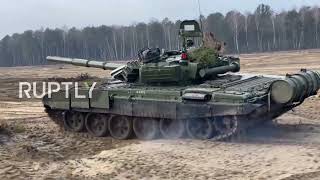 Belarus: Mechanised units of Russia and Belarus conduct joint drills in Brest region