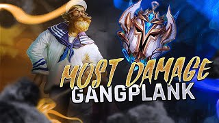 (Challenger) How to deal the MOST damage on Gangplank and learn to Carry!