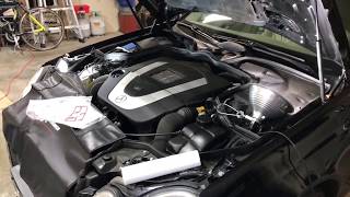 Mercedes E350 oil in the coolant fix w211 2002-2009