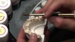 Техника нанесения керамики Luster Porcelain Noritake™ CZR