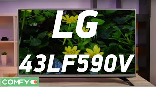 LG 43LF590V - плоскопанельный телевизор на WebOS - Видеодемонстрация от Comfy.ua
