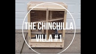 New Chinchilla Cage - The Chinchilla Villa #1