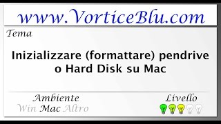 MAC Guide) Inizializzazione(formattazione) di un Hard disk(HDD) su MAC