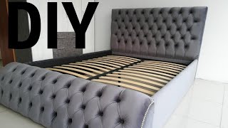 КРОВАТЬ своими руками КАПИТОНЕ /DIY Capitone Bed
