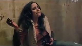 Enormous stab wound on woman's belly! Will she bleed out?
