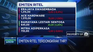 Pencairan THR, Sentimen Penopang Kinerja Emiten Ritel