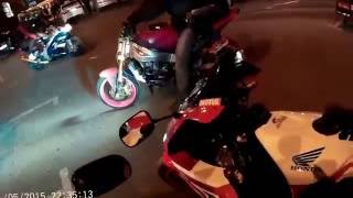 Мотопокатушки. На заднем колесе.  Нижний Новгород