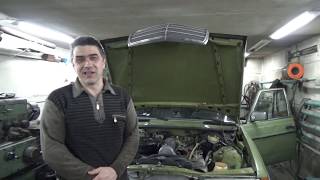 Ремонт печки на Мерседесе W 123 ч № 1 ,демонтаж и разборка.