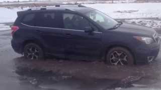 Субару форестер XT 2014 Off road / subaru forester 2014 XT off road.
