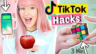 Wir testen crazy TIKTOK Life Hacks ? uiuiui | ViktoriaSarina