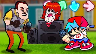 ПЕЧАЛЬНАЯ ТАЙНА СОСЕДА во Friday Night Funkin' VS HELLO NEIGHBOR + Секретные Песни