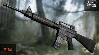 Warface: Обзор новой  штурмоной винтовки M16A3 (ПТС)