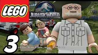 LEGO Jurassic World - Part 3 "Welcome to Jurassic Park!" (Gameplay Walkthrough 1080p)
