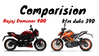 Bajaj dominar 400 vs Ktm duke 390 comparision | specification | price