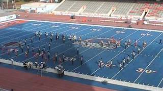 Skyview High School Marching Band & Blue Diamond Color Guard DIII 10-15-2011