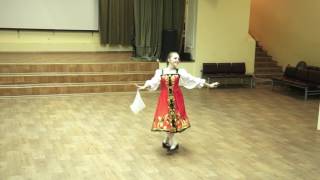 Русский народный танец. Соло.