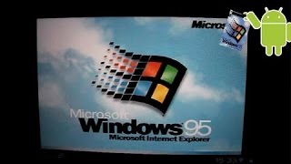 Как запустить Windows 95 на андроид?