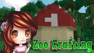 Rough Draft Mushroom Cafe Ep. 14 | Zoo Crafting | [Modded Minecraft]