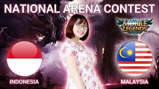 INDONESIA VS MALAYSIA - National Arena Contest Cast by Kimi Hime - 09/06/2018
