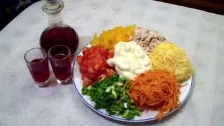 салат калейдоскоп