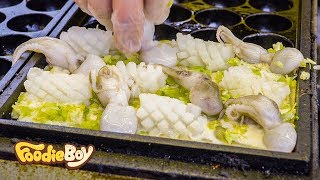 Eight Claw Octopus Burned / Taiwanese Street Food / Shilin Night Market, Taipei Taiwan