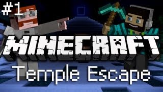 Minecraft: Сбежать из Храма! Часть 1 [МАСТЕРА ПАРКУРА]