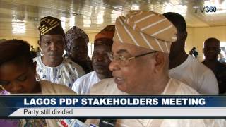 LAGOS PDP: FACTIONAL GROUP CALLS FOR PARTY UNITY