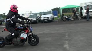 Honda Monkey with 600 ccm Test Schwesing August 2012